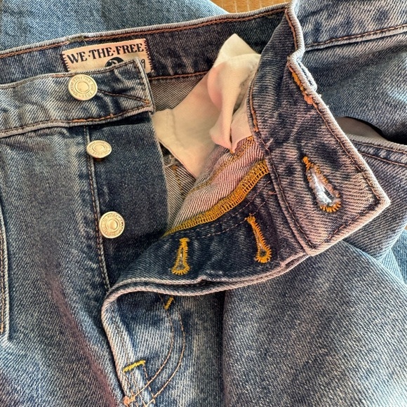 We The Free Straight Leg Hi Waist Jeans - Picture 6 of 8